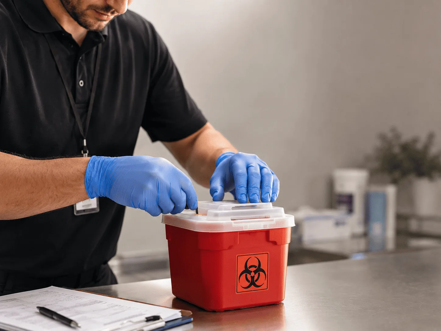 Why choose Sharps Waste Disposal in Paoli, OK
